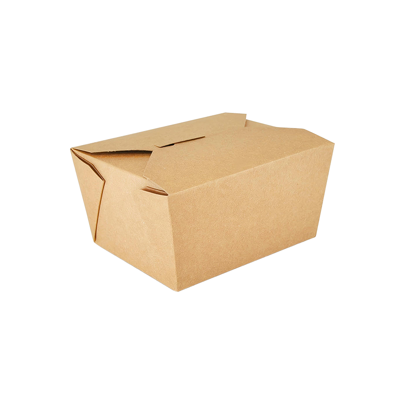 Kraft Paper Take-out Box -ruokapakkaus