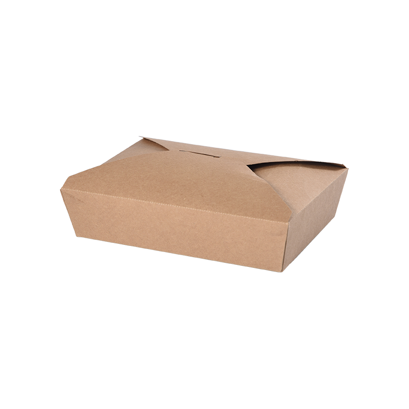 Kraft Paper Take-out Box -ruokapakkaus