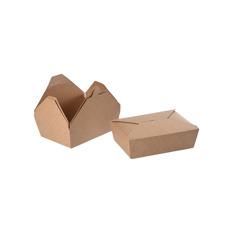 Kraft Paper Take-out Box -ruokapakkaus