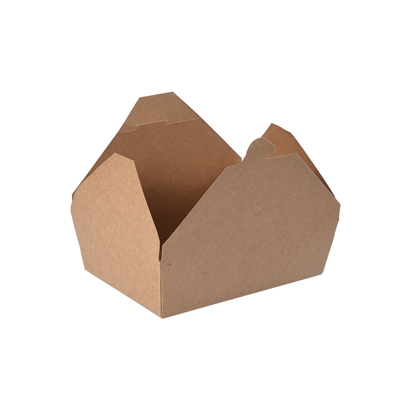Kraft Paper Take-out Box -ruokapakkaus