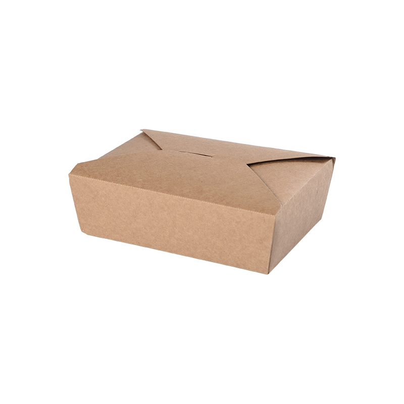 Kraft Paper Take-out Box -ruokapakkaus