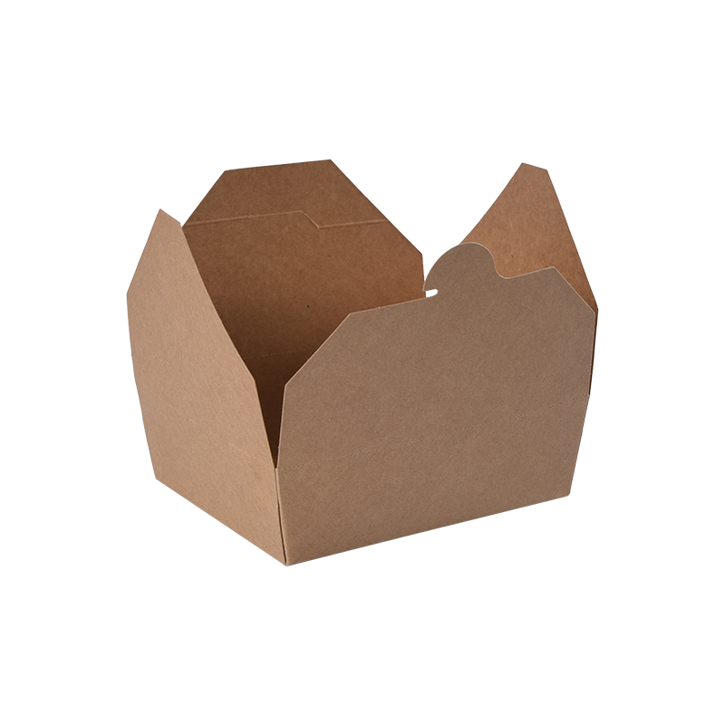 Kraft Paper Take-out Box -ruokapakkaus
