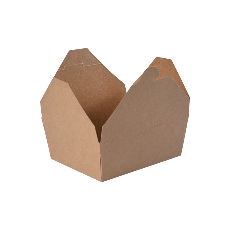 Kraft Paper Take-out Box -ruokapakkaus