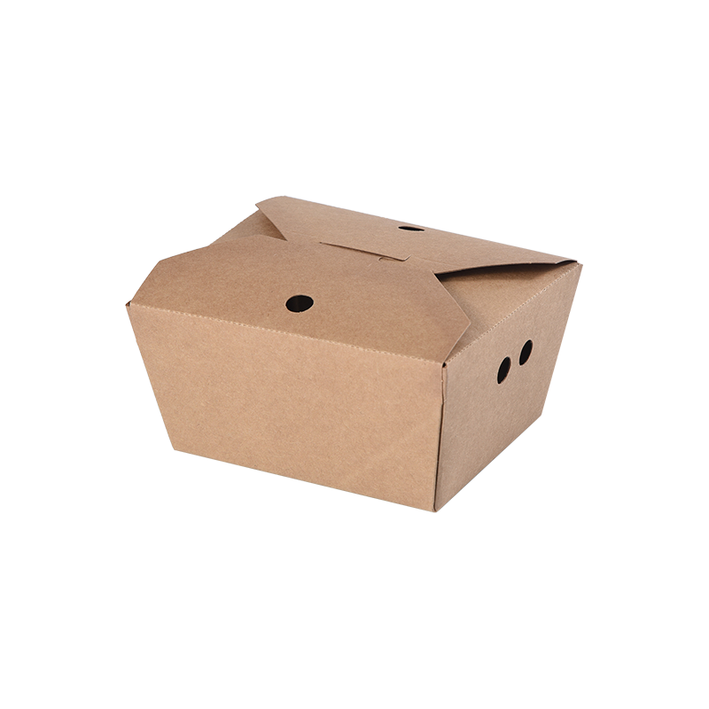 Kraft Paper Take-out Box -ruokapakkaus