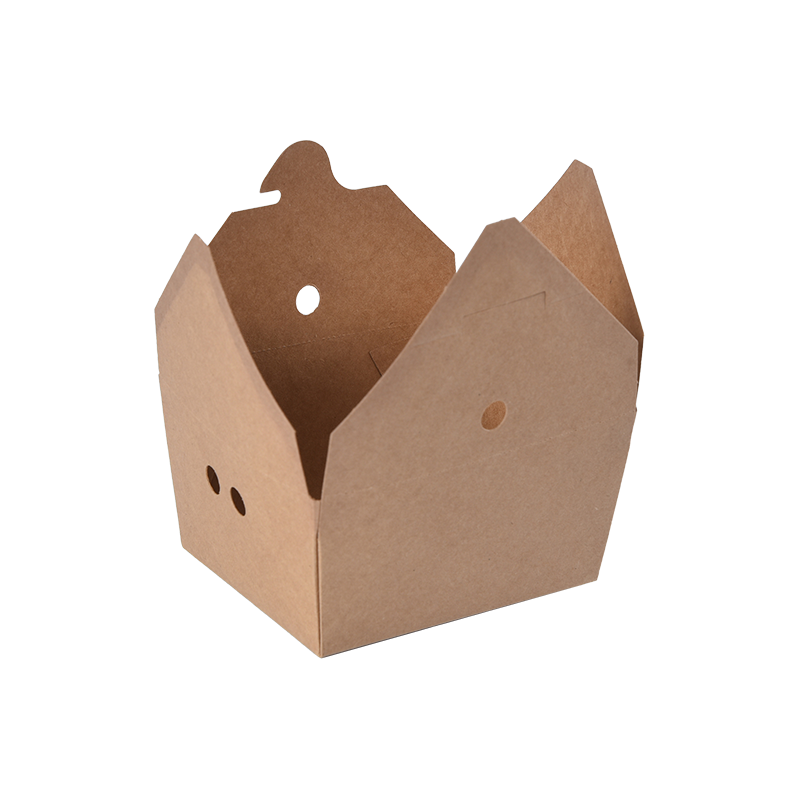 Kraft Paper Take-out Box -ruokapakkaus