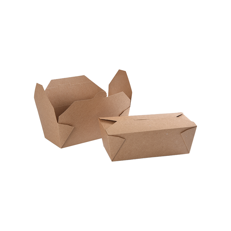 Kraft Paper Take-out Box -ruokapakkaus