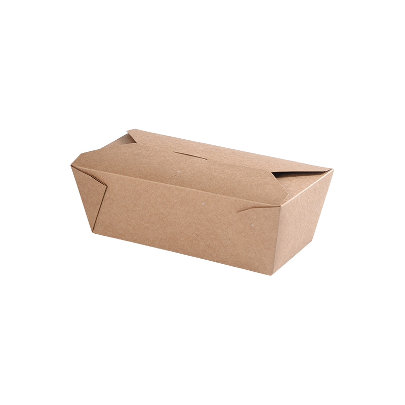Kraft Paper Take-out Box -ruokapakkaus