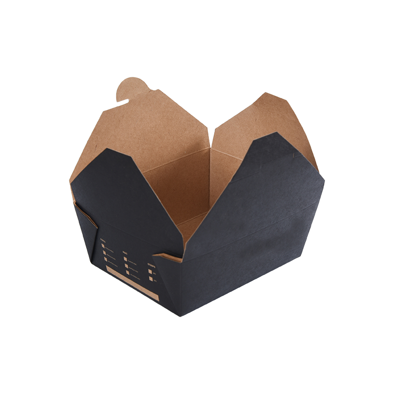 Kraft Paper Take-out Box -ruokapakkaus