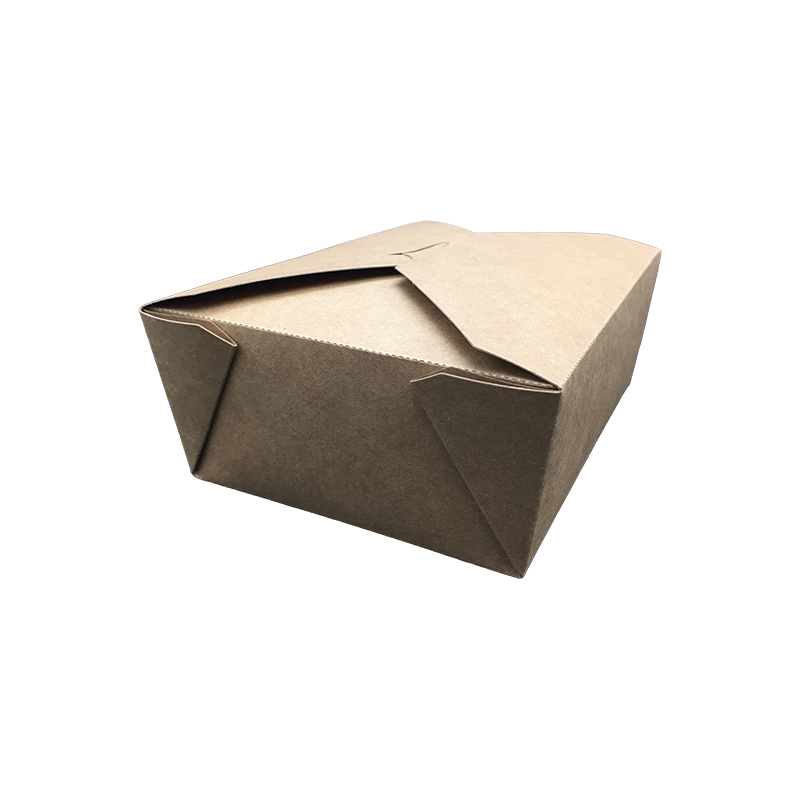 Kraft Paper Take-out Box -ruokapakkaus