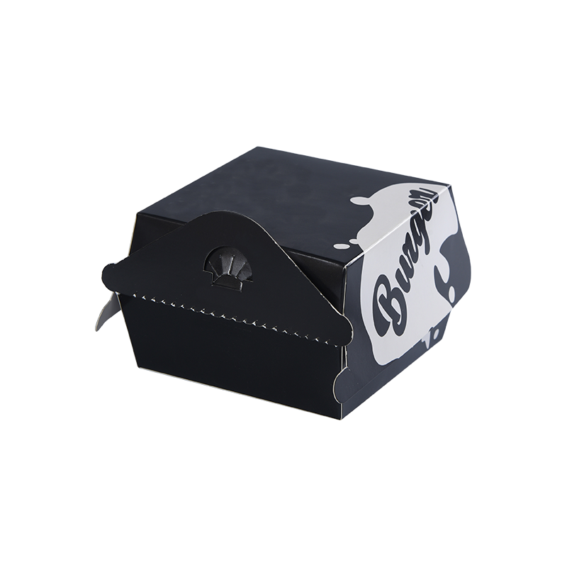 Kierrätettävä biohajoava paperi Burger Box