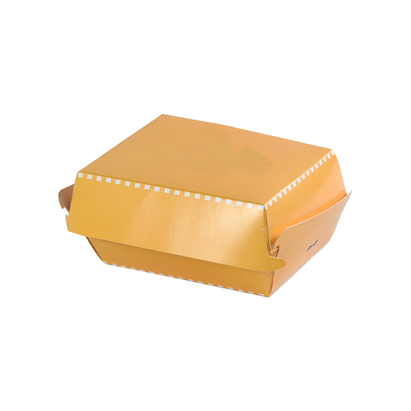 Kierrätettävä biohajoava paperi Burger Box
